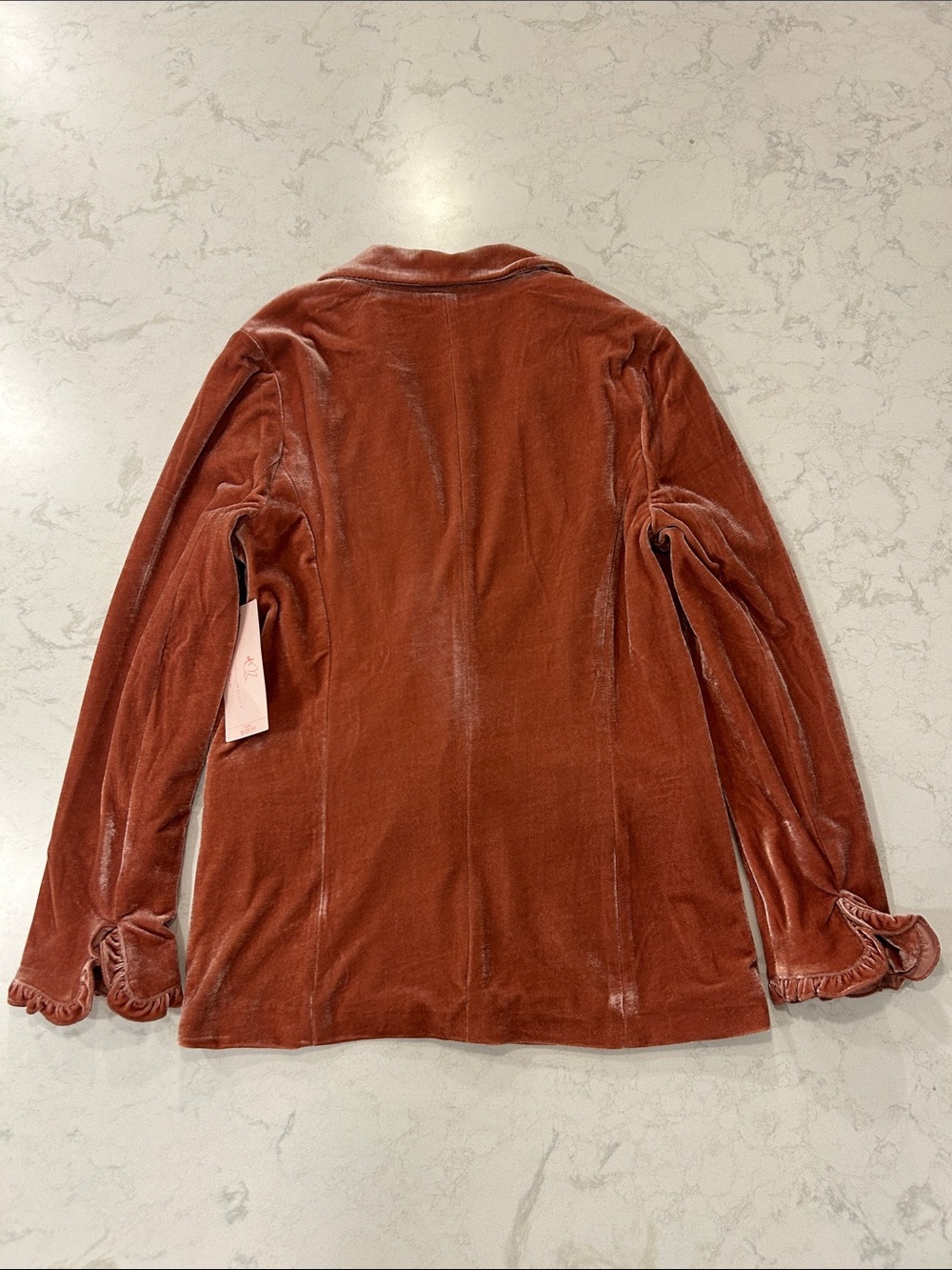 NWT Love for Humanity Couture Velvet Blazer Medium - Picture 8 of 8
